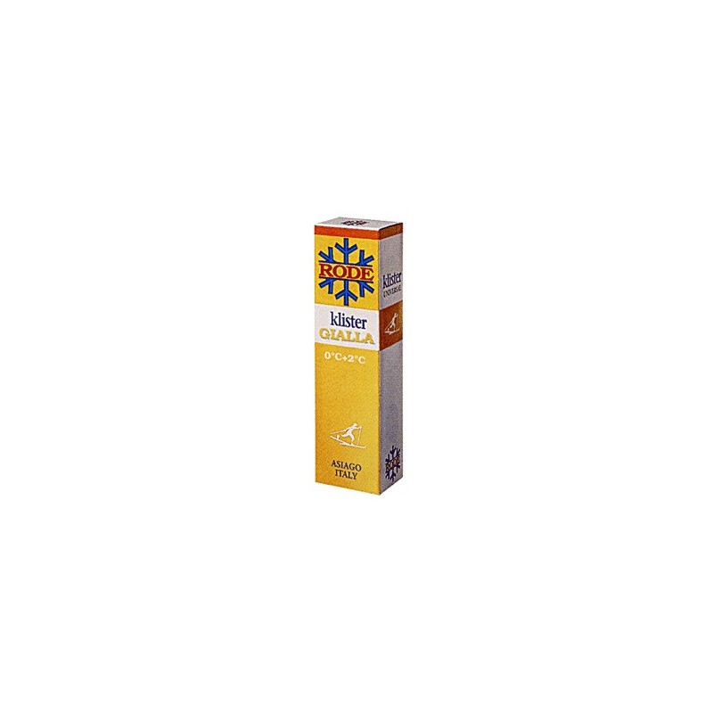 Rode Klister K60 GIALLA (yellow) 0C°...+2C°, 60 g